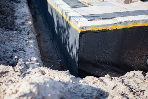 Residential Waterproofing installation at a Little Chute, WI home by SJ Waterproofing Pros